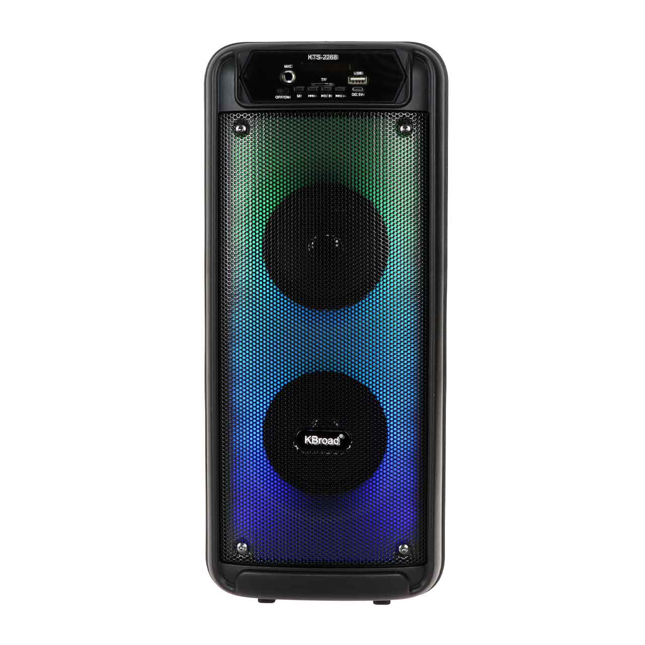 اسپیکر 20W بی سیم BIG SOUND مدل KTS-2268  - مشکی