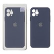 قاب سیلیکونی پاک کنی اورجینال Master Quality مدل Apple iPhone 11 Pro Max - سرمه ای (پک دار)