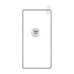 محافظ صفحه نمایش شیشه ای خم فول چسب Full Cover Kusa درجه یک - Samsung Galaxy S25 Ultra - مشکی
