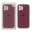 قاب سیلیکونی پاک کنی اورجینال Master Quality مدل Apple iPhone 12 Pro Max - زرشکی (پک دار)