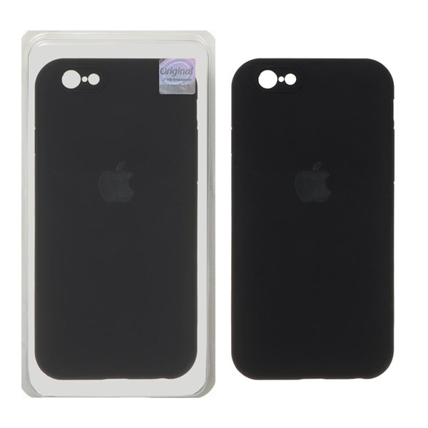 قاب سیلیکونی پاک کنی اورجینال Master Quality مدل Apple iPhone 6 / iPhone 6s - مشکی (پک دار)