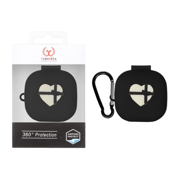 کاور ایرفون سیلیکونی Yoshita عروسک برجسته QCY T13 ANC - طرح 136 (پک دار)