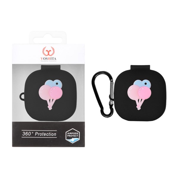 کاور ایرفون سیلیکونی Yoshita عروسک برجسته QCY T13 ANC - طرح 154 (پک دار)