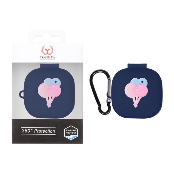 کاور ایرفون سیلیکونی Yoshita عروسک برجسته QCY T13 ANC - طرح 159 (پک دار)