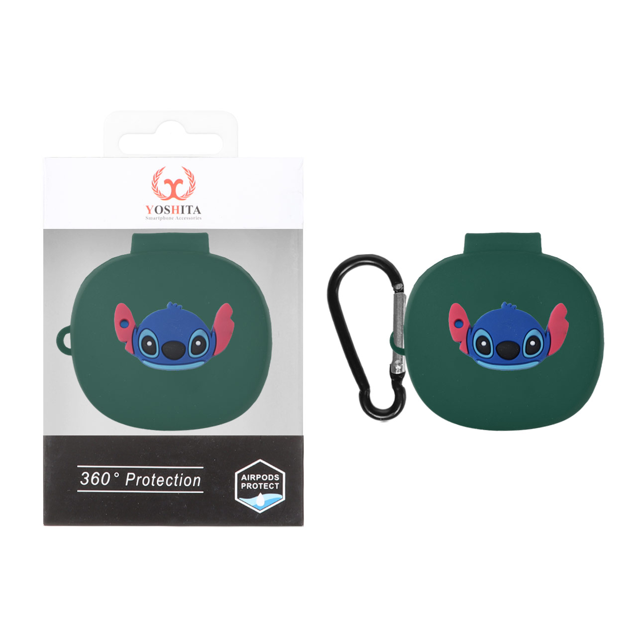 کاور ایرفون سیلیکونی Yoshita عروسک برجسته QCY T13X - طرح 171 (پک دار)