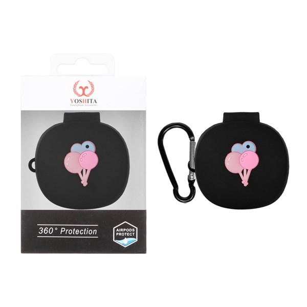 کاور ایرفون سیلیکونی Yoshita عروسک برجسته QCY T13X - طرح 226 (پک دار)