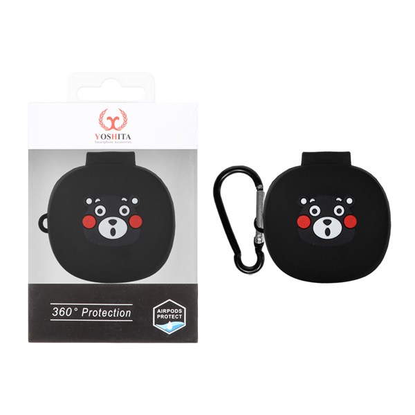 کاور ایرفون سیلیکونی Yoshita عروسک برجسته QCY T13X - طرح 228 (پک دار)