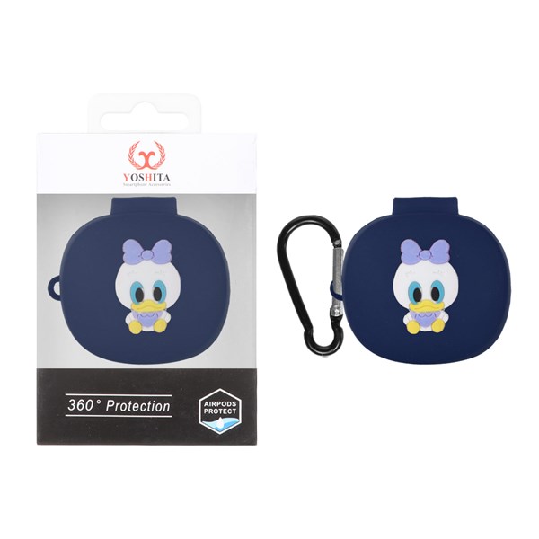 کاور ایرفون سیلیکونی Yoshita عروسک برجسته QCY T13X - طرح 237 (پک دار)