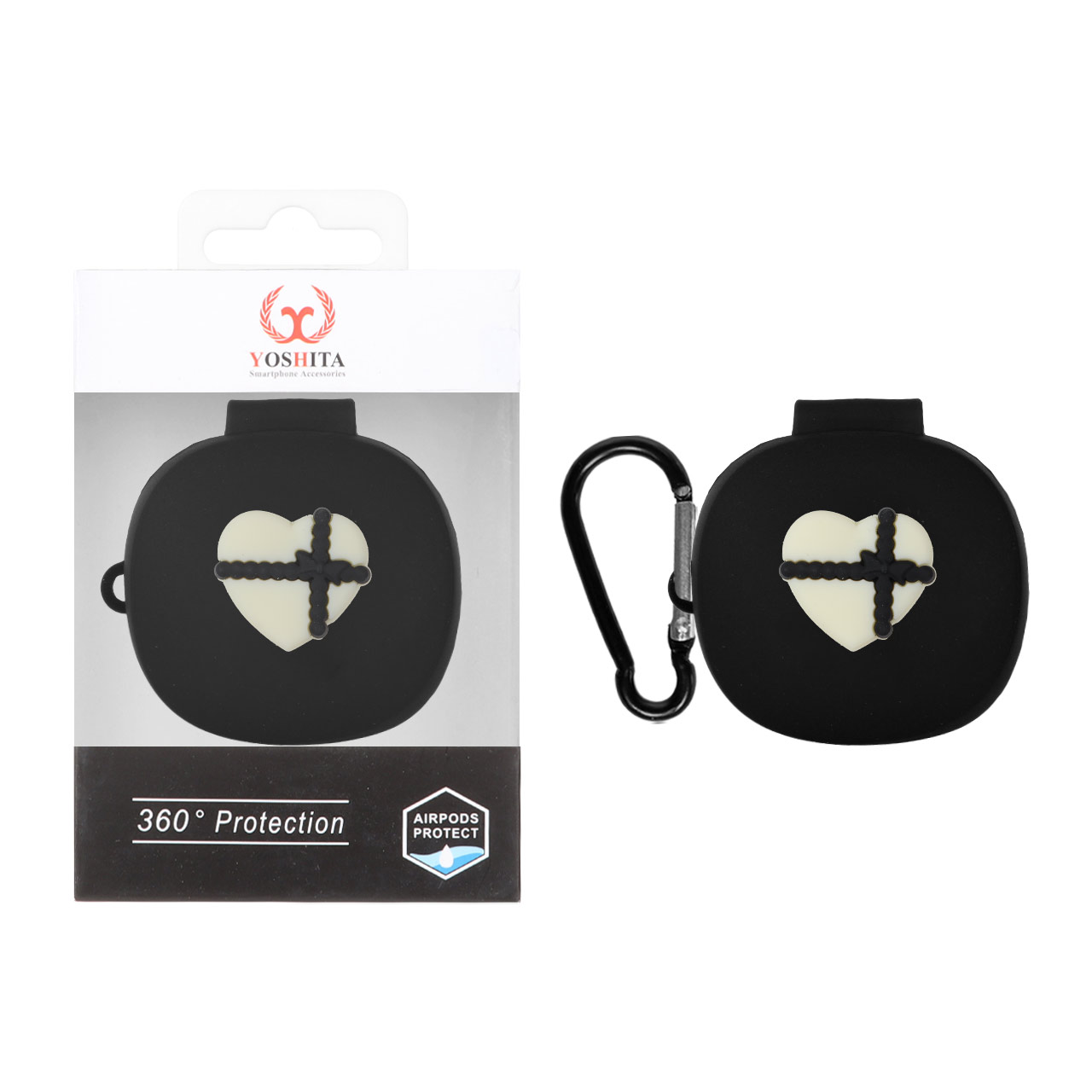کاور ایرفون سیلیکونی Yoshita عروسک برجسته QCY T13X - طرح 239 (پک دار)
