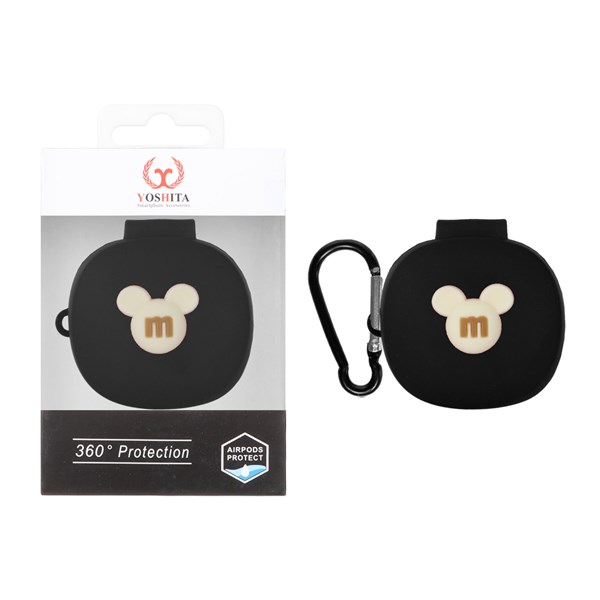 کاور ایرفون سیلیکونی Yoshita عروسک برجسته QCY T13X - طرح 262 (پک دار)