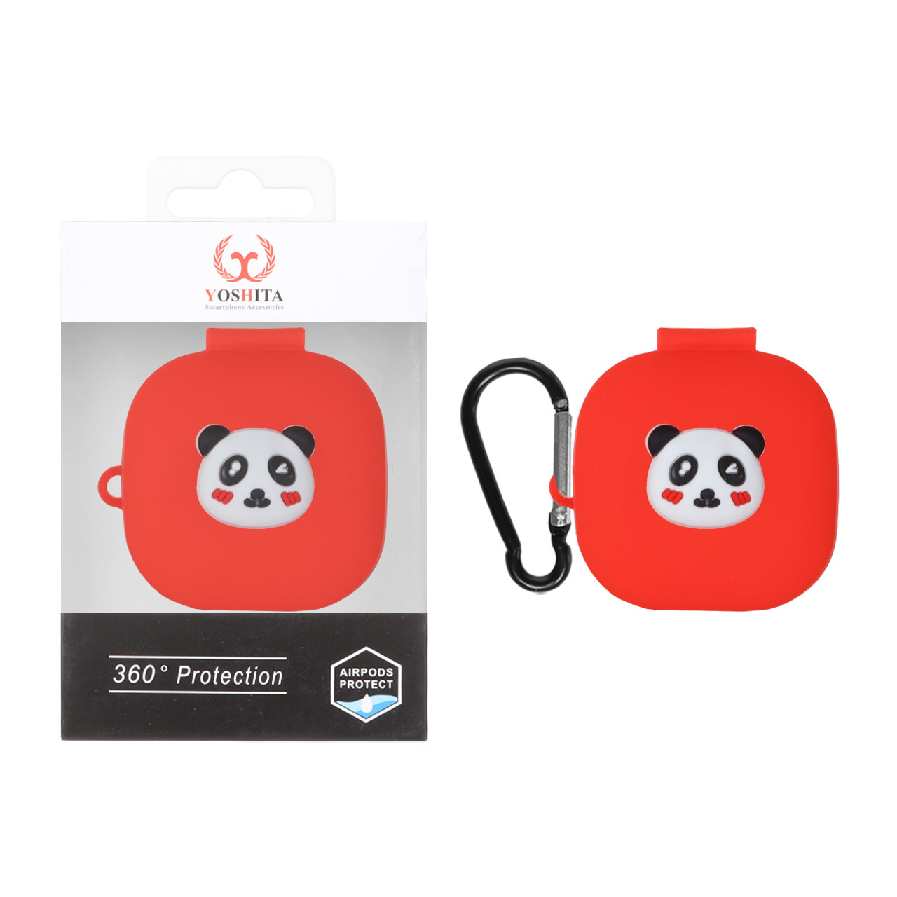 کاور ایرفون سیلیکونی Yoshita عروسک برجسته QCY T13 - طرح 316 (پک دار)