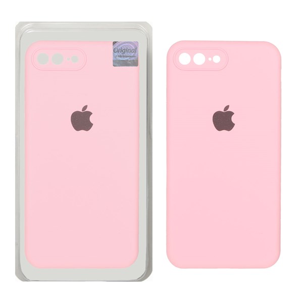 قاب سیلیکونی پاک کنی اورجینال Master Quality مدل Apple iPhone 7 Plus / iPhone 8 Plus - صورتی (پک دار)