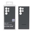 قاب سیلیکونی پاک کنی اورجینال Master Quality مدل Samsung Galaxy S23 Ultra - خاکستری (پک دار)