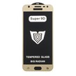 محافظ صفحه نمایش شیشه ای Full Cover ESD Anti Static - Super 9D مدل Samsung Galaxy J3 2017 / J3 Pro 2017 / J330 - طلایی (بدون پک)