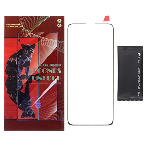 محافظ صفحه نمایش خم فول چسب Jaguar مدل Samsung Galaxy S10 Plus (پک دار)