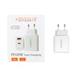 شارژر دیواری فست و PD دو پورت X-Energy مدل X-520 20W - سفید