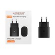 شارژر دیواری فست و PD تک پورت X-Energy مدل X-525S 25W - مشکی