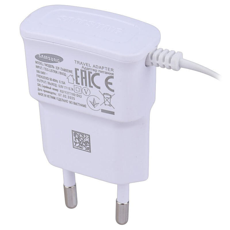 شارژر دیواری سیم وصل 3.5 وات سامسونگ i9000 AAA 0.7A