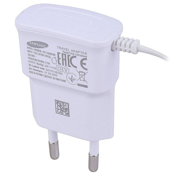 شارژر دیواری سیم وصل 3.5 وات سامسونگ i9000 AAA 0.7A