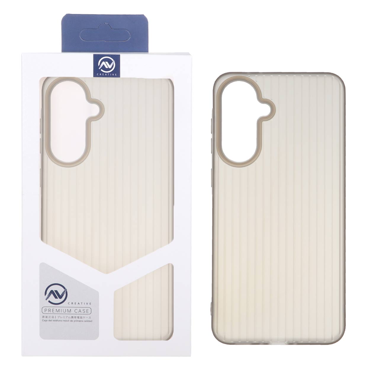 قاب Line Case ژله ای Samsung Galaxy A36 / A56 - خاکستری (پک دار)