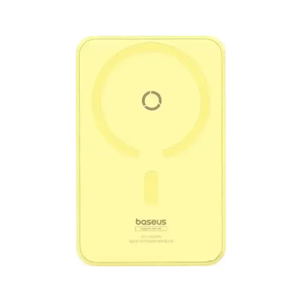 پاوربانک PD و فست شارژ Baseus 5000mAh مدل MagPro Magnetic Bracket PPCXZ05 20W - زرد (گارانتی آونگ)