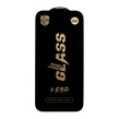 محافظ صفحه نمایش شیشه ای درجه یک Full Cover Super X OG - ESD OVOG مدل Apple iPhone 16 / iPhone 15 / iPhone 14 Pro
