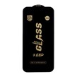 محافظ صفحه نمایش شیشه ای درجه یک Full Cover Super X OG - ESD OVOG مدل Apple iPhone 16 Pro Max