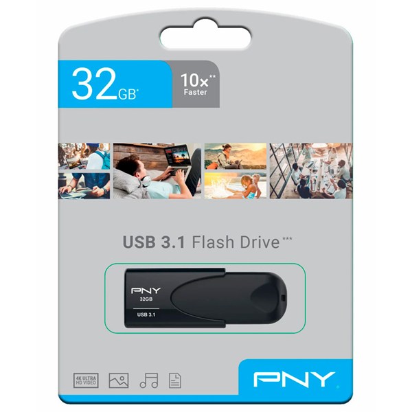 فلش 32 گیگ پی ان وای PNY Attache 4 USB3.1