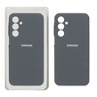قاب سیلیکونی پاک کنی محافظ لنزدار اورجینال Samsung Galaxy A16 - خاکستری (پک اصلی)