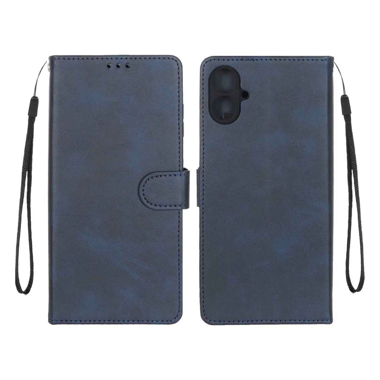 کیف موبایل مگنتی درجه یک MNC مدل Samsung Galaxy A06 - سرمه ای تیره