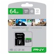 رم میکرو 64 گیگ پی ان وای PNY Elite U1 C10 100MB/s + خشاب