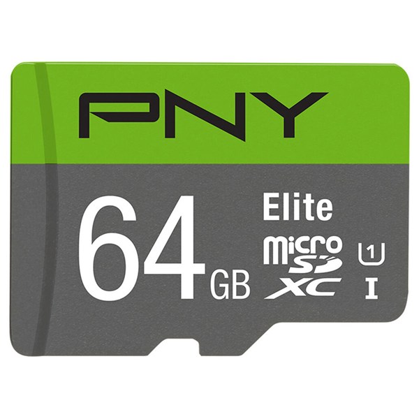 رم میکرو 64 گیگ پی ان وای PNY Elite U1 C10 100MB/s + خشاب