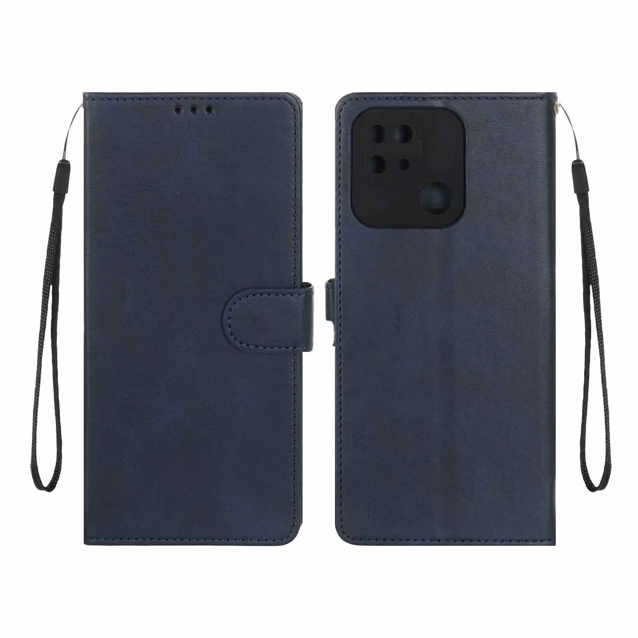 کیف موبایل مگنتی درجه یک MNC مدل Xiaomi Redmi 10C / Redmi 10 Power / Poco C40 - سرمه ای تیره