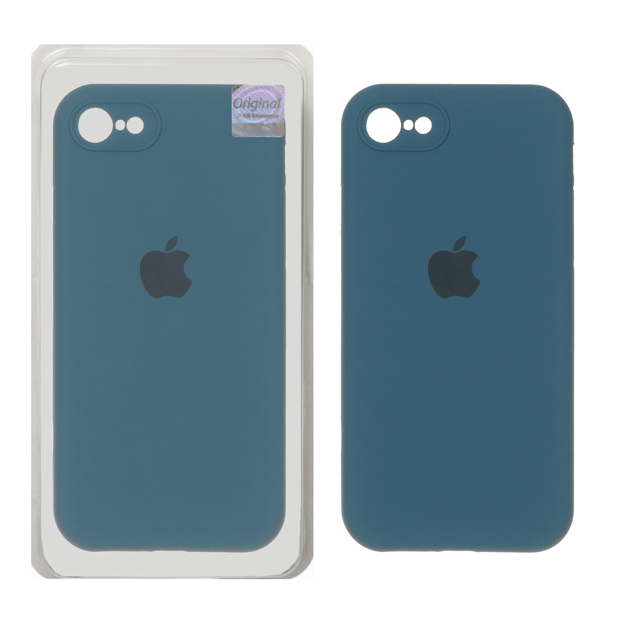 قاب سیلیکونی پاک کنی اورجینال Master Quality مدل Apple iPhone 7 / iPhone 8 / iPhone SE (2020) - سبز کله غازی (پک دار)