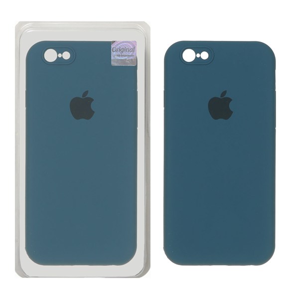 قاب سیلیکونی پاک کنی اورجینال Master Quality مدل Apple iPhone 6 / iPhone 6s - سبز کله غازی (پک دار)