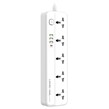 چند راهی 5 خانه الدینیو SC5415 با کابل 2 متری + شارژر USB و Type-C