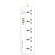 چند راهی 5 خانه الدینیو SC5415 با کابل 2 متری + شارژر USB و Type-C