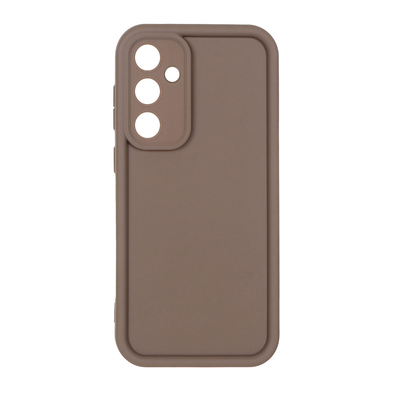 قاب Solid Case مدل Samsung Galaxy S23 FE - قهوه ای