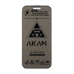 محافظ صفحه نمایش شیشه ای اورجینال Full Cover Privacy AKAM - ESD مدل Apple iPhone 16 / iPhone 15 / iPhone 14 Pro (بدون پک)