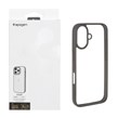 قاب اورجینال Spigen با توری اسپیکر فلزی Apple iPhone 16 - طوسی (پک دار)