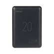 پاوربانک PD و فست شارژ Hatron 20000mAh مدل HPB2060ME 22.5W - مشکی (یکساله فورتیم)