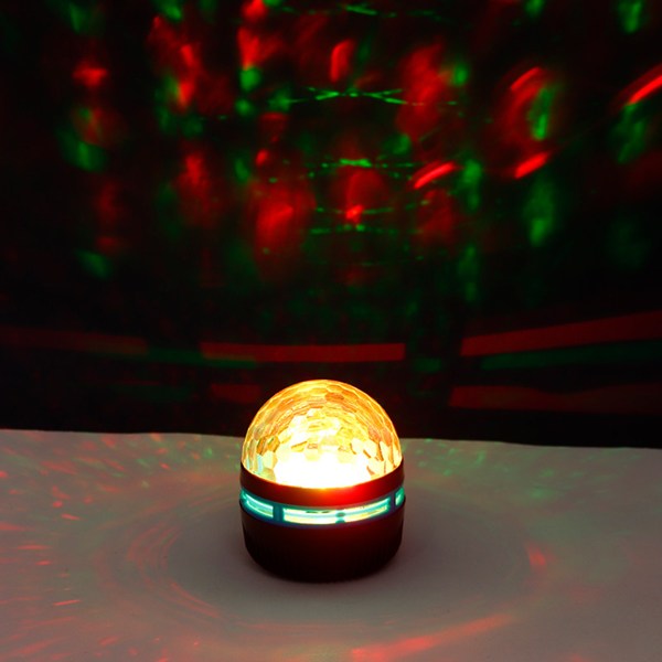رقص نور طرح شفق LED Q6N Magic Ball + ریموت کنترل