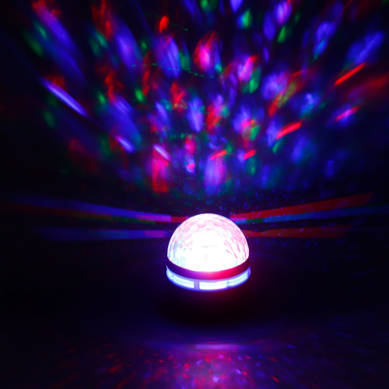 رقص نور طرح شفق LED Q6N Magic Ball + ریموت کنترل