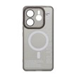 قاب Diamond Space طرح مگ سیف لنز گلس دار Xiaomi Redmi Note 14 4G - مشکی - MPS