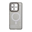 قاب Diamond Space طرح مگ سیف لنز گلس دار Xiaomi Redmi Note 13 4G - مشکی - MPS