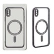 قاب اورجینال الکترواستاتیک Magsafe لنز گلس دار Apple iPhone X / iPhone XS - مشکی (پک دار)