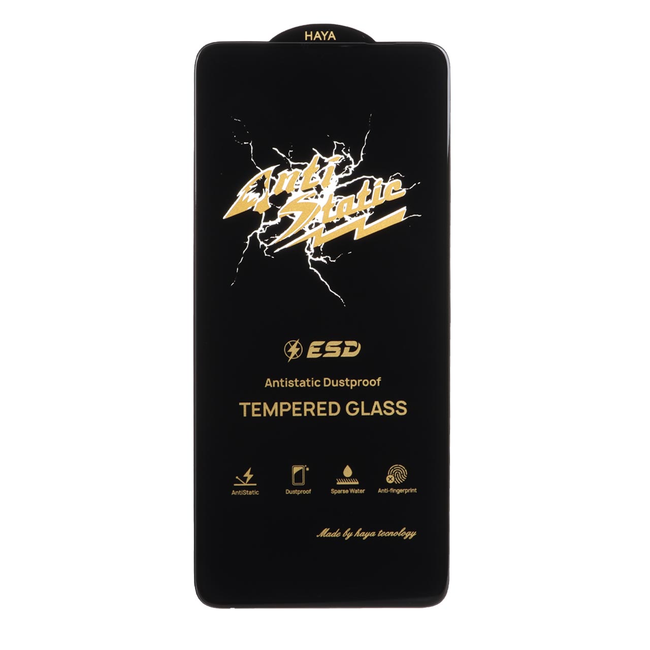 محافظ صفحه نمایش شیشه ای Full Cover Anti Static HAYA مدل Xiaomi Redmi Note 13 4G / Poco M7 Pro 5G