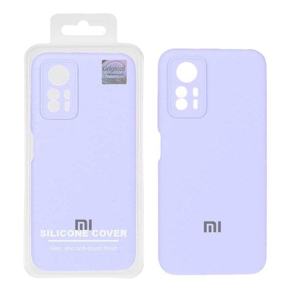 قاب سیلیکونی پاک کنی اورجینال Master Quality مدل Xiaomi Redmi Note 12S - یاسی (پک دار)