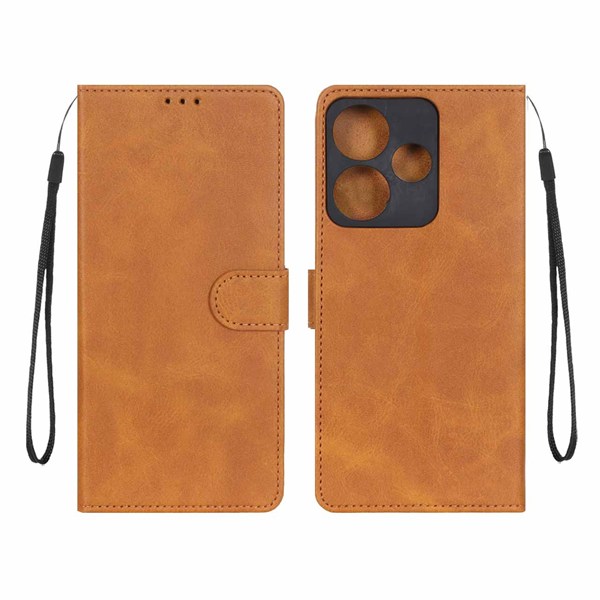 کیف موبایل مگنتی درجه یک MNC مدل Xiaomi Redmi 13X / Redmi 13 4G / Poco M6 4G - عسلی