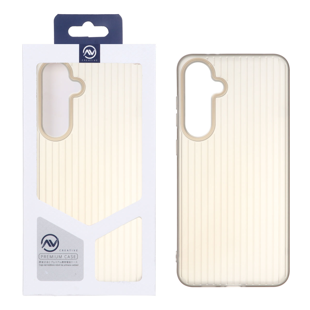 قاب Line Case ژله ای Samsung Galaxy S24 FE - خاکستری (پک دار)
